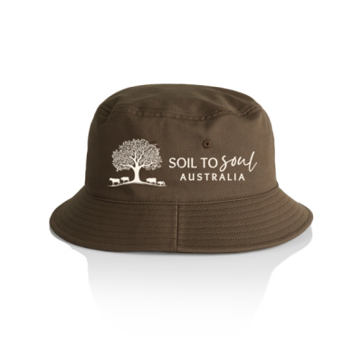 Cotton Bucket Hat - Dark Colour Selections Thumbnail