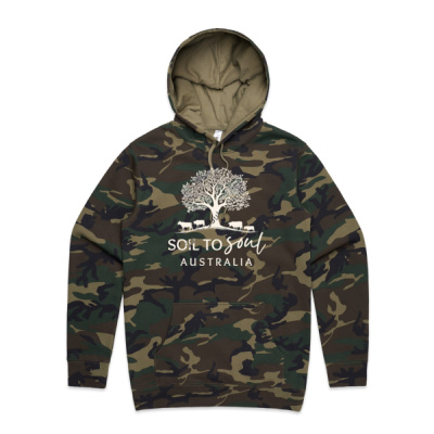 Men's Stencil Camo Hood Thumbnail