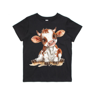 Cute Baby Calf #2 - Kids / Youth Premium Tee Thumbnail