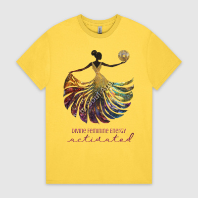 Divine Feminine Energy Activated - HeavyCotton™ Tee Thumbnail
