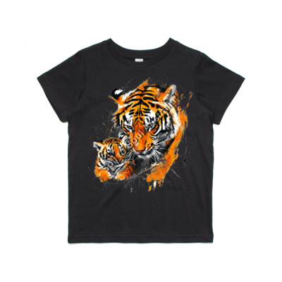 Tiger & Cub - Kids / Youth Premium Tee Thumbnail