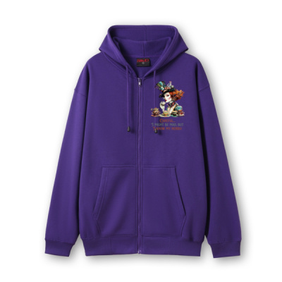 Careful... I Might Be Mad, But I Know My Herbs! - Ramo TZ612H Zip Hoody Thumbnail